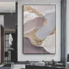 High quality Handmade acrylic oil painting on canvas texture golden foil poster wall art decor hanging picture for living room 240415