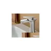 Banyo Lavabo muslukları şelale pirinç vanity musluk krom havza mikseri musluk 83008 Bırakan Teslimat Ev Bahçe Duşları ACCS DH7WF DHPI6