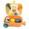 Sand Play Water Fun Children Mini Portable Beach Sand Toy Set With Trolley Case Summer Outdoor Games Beach Toys Gift for Kids Toddlers Boys Girls D240429