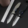 0393 Haute dureté pliage couteau G10 Gandage de la sécurité de camping extérieur défense tactique de poche sabre survie couteaux EDC Tool