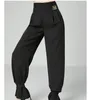 Stage Wear Latin Dance Pants 2024 Square Ballroom Practice Clothes Fashion Beam Feet Women Long Trousers In Stock