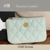 Premium Leather Fashion Fashion Zipper Cartão fofo Cion Solter Purse With Gift Box