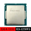 Processeur de serveur utilisé Intel Xeon E3-1270V5 CPU LGA 1151 DDR4 DDR3L 1270 V5 LGA1151