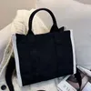 Designerka torba na torbę designerską torba na płótnie 27 cm na zewnątrz torba plażowa portfela na ramię Crossbody Worka Moda Wysokiej jakości torebka torba na ramię