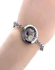 Bracelet de 25 mm de bracelet 25 mm pour les femmes charmes flottantes Vertet Verre ronde Mémoire vivante Femme en acier inoxydable bijoux Gift28560316069286