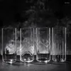 Wine Glasses Engraved Colin Cups Creative Cocktail Japanese Style Simple Ultra-thin Glass Cup Long Drink Highball