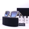 Women's designer box sunglasses, summer outdoor beach sunglasses, fashionable full frame sunglasses, men's and women's 6-color high-quality multi-color UV400