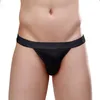 Underbyxor Mens High Elastic Briefs Thin Soft Breattable Refresing Transparent Belt Man U Pouch Sexig Plus Size Men Underwear