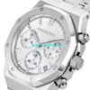 الساعات الفاخرة APS Factory Audemar Pigue Royal Oak Watch 41mm Silver INDEX HOUR MART SILD STNJ