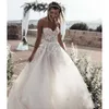 Floral D Country Beach Style Appliques Wedding Dresses A Line Sweetheart Bohemian Bridal Gowns For Brides Robe De