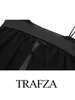 Женские танки Trafza Женская сексуальная топ -майки, летняя элегантная элегантная рукавов без рукавов.