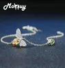 Mobuy Love Bee 925 Sterling Silver Bracciale Donna Citrina Gioielli Gioielli a catena placcata in oro bianco MBHI0597715471