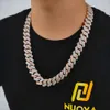 Iced fora VVS-FG Natural CVD Moissanita Diamante 9k 10k 14k Chain Chain Chain Chain de Link Gold no atacado Preço barato