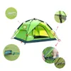 デザートフォックスオートマチックキャンプテント3-4パーソンファミリーダブルレイヤーインスタントセットアップハイキング旅行用のプロテッドバックパッキング240422