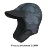 Capô de mergulho de 2 mm Capas de mergulho Profissional Scuba Snorkeling Water Sports Surfing Hat Surfing Diving Hood Capfe da cabeça Capas de mergulho 240426