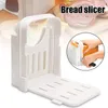 Bakgereedschap Home Professionele gids Mold Toast Bread Slicer Loaf Cutter Rack opvouwbaar snijden Bakeware Snijdgereedschap