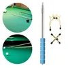 Billard Pool Cue Stick mit Brückenkopf Billard Cue Stick Bridge Snooker 240418