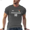 T-shirts masculins Vintage Vintage T-shirt pour hommes Flat Mens NOUVEAU Équipe nationale de football de football Vintage Lions Lions Team Size 10 T-shirtl2405