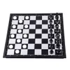 10 Ensemble d'échecs international pliable 3 en 1 ensemble d'échecs pliant magnétique avec planche d'échecs pliante pour adolescents adultes débutants 240415