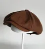 Geizige Brimhüte Marke Wolle Sboy Caps Männer flache Kappen Frauen Kaffee Britische Gatsby Cap Herumn Winter Wollhüte Top -Grade Beret Drop B2003020