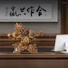 Decoratieve beeldjes Het jaar van Dragon Feng Shui Ornament Office trekt rijkdom ambachten huiswarming zakelijke geschenken woonkamer decoraties aan