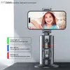 Selfie Monopods Automatisk ansiktsspårning av mobiltelefoninnehavare Universal Joint Stabilizer för mobiltelefonskyttehållare 360 ​​Rotation WX