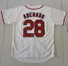 2024 Jersey de baseball bon marché personnalisé Walker Lars Nootbaar Nolan Arenado Stan Musial Adam Wainwright Paul Goldschmidt Albert Pujols Smith Contreras Dejong Herrera