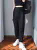 Women's Pants Spring/summer 2024 Sweatpants Loose Beam Feet Two Kinds Of Wearing Casual Wide-leg Trousers Women Baggy