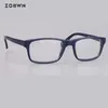 Güneş Gözlüğü Çerçeveleri 2024 Squre Gözlükler Retro Gözlükler Çerçeve Optik Reçeteli Gözlük Mavi Patchwork Business Man Gafas