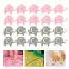 Feestdecoratie 100 pc's papieren tafel decoraties olifant confetti voor verjaardag babydouche kind