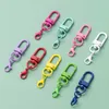 Chiavi di portachiavi 10pcs/lotto 13x50mm Class aragosta Clips a catena colorata anello gancio con fibbia per sacca per auto portano gioielli fai -da -te che producono accessori Q240429