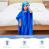 Handelsrockar Michley Cartoon Cotton Childrens badhandduk Rain Cape Hooded Beach Handduk Badrum Handduk Unisex Barn Badhandduk 2-6TL2404