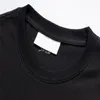 Men's Plus Teespolos New Premium Cotton Print Full Body Log TシャツラウンドネックパネルカラープルオーバーショートスリーブファッションストリートY66d2