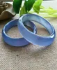 100 real jade bangles blue chalcedony women bangle jade bracelet bangles jade amethyst add certificate jadeite bangles LJ2010209341987