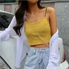 75i2 tanques de mujer Camis 2024 Summer Tops Crops Hot Girls Camisole Sexy Solid Tank Vest Backless Streetwear Corean Harajuku Y2K Tops D240427