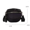 Borse da sera Fashion Women Women Bag Fanny Pack di grande capacità Crossbody torace Banana Pu Leather Belt Telefono