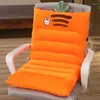 Pillow Winter Plush One-piece Soft Comfortable Backrest Chair Solid Color Velvet Seat