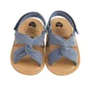 Sandalen 0-18 METER Pasgeboren babymeisje Summer Shoes Sandalen eerste stap Walker Pasgeboren schoenen Casual zachte sandalen Kinderschoenen schoenensl240429