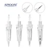 AIMOOSI 50/100Pcs Tattoo Microblading Piercing Needles Pen For Permanent Eyebrows Lips Makeup Cosmetics PMU Machine Accessories 240416