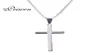 Anhänger Halskette Jesus Halskette für Männer Frauen Edelstahlkastenketten Kruzifix Silber Farbe Glücksgebet Schmuck 5363520