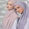 Vêtements ethniques bohowaii musulman islamique islamique Modal Hijab Scarpe Instant Hijabs Headscarfs pour les femmes Swarves Long Wrap Brape Bonnet Hijabe