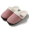 Casual Shoes Unisex Slip On Fuzzy House Slipper Winter Memory Foam Slippers Scuff Outdoor Indoor Warm Plush Bedroom Shoe With Faux Fur