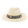 2024 Bohemian Cowboy Jazz Hat Womens Vacation Summer Summer Protection Sun Protection 240428