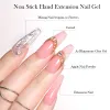 Gel BORN PRETTY 225g Nude Pink Series No Stick Hand Extension Nail Gel Camouflage Jelly Gel Quick Extend Nail Gel Polish Hard Gel