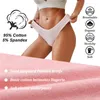 Mutandine femminili 3pcs/set Cotton Solid Colore femminile Brief di biancheria intima sexy di base per le mutande della donna intimate Lingerie