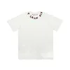 Palm Pa Tops Tops нарисованные вручную логотип Summer Loose Luxe Tees Unisex Пара T Рубашки ретро-уличная одежда негабаритная футболка Angels 2290 Zbz