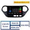 Car DVD DVDプレーヤーAndroid 10.0 GPSナビゲーション9 2013年のカーステレオラジオ - ヒュンダイi10左手ram 2GB ROM 32GB IPSドロップDHGYL