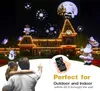 Christmas Laser Projector Animation Effect IP65 Indooroutdoor Halloween Projector 12 Patronen SnowflakesNowman Stage Light Y204574819