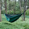 Configuración rápida portátil Mosquito Camping Hammock Outdoor Hanging Bed Swing 240417