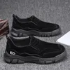 Casual Shoes RYAMAG MartN Boots Men's Spring And Autumn British Slip-on Tooling Labor Work Lafers